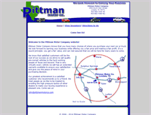 Tablet Screenshot of pittmanmotorco.com